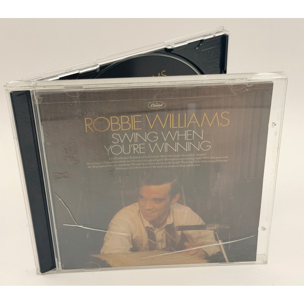 Robbie‎ Williams Swing When You're Winning CD 2001 Chrysalis
